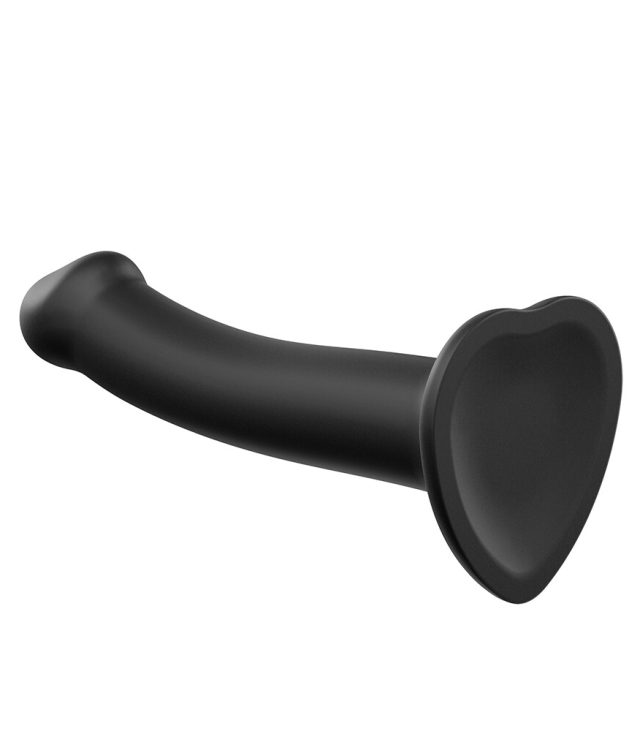 Strap On Me Silicone Dual Density Bendable Dildo XLarge Black - Image 3