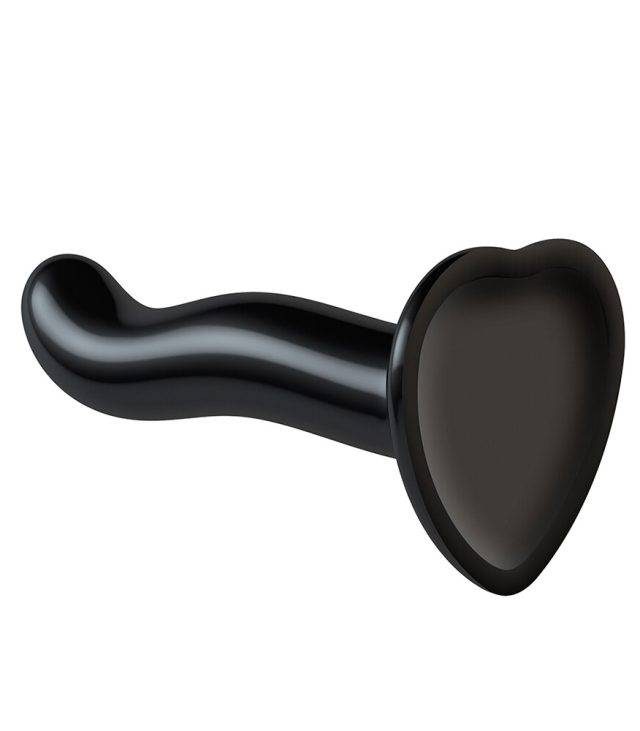 Strap On Me Prostate and G Spot Curved Dildo Small Black - Image 2