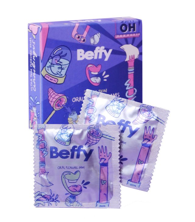Beffy Ultra Thin Oral Pleasure Dams 2 Pieces
