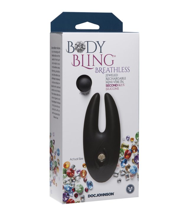 Body Bling Breathless Rechargeable Clitoral Vibrator - Image 2