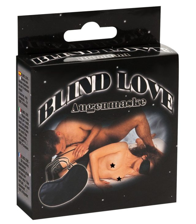 Blind Love Black Eye Mask - Image 2