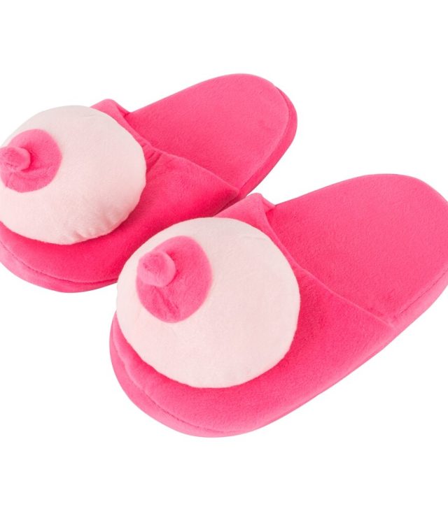Pink Boob Slippers