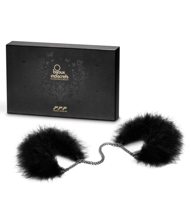 Bijoux Indiscrets Za Za Zu Feather Handcuffs