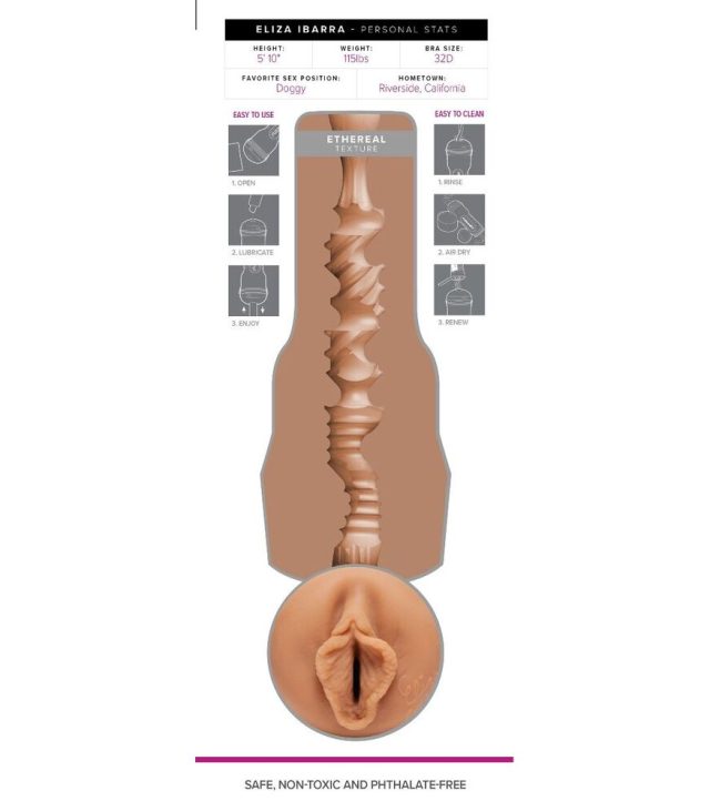 Eliza Ibarra Ethereal Texture Fleshlight Girls Masturbator - Image 3