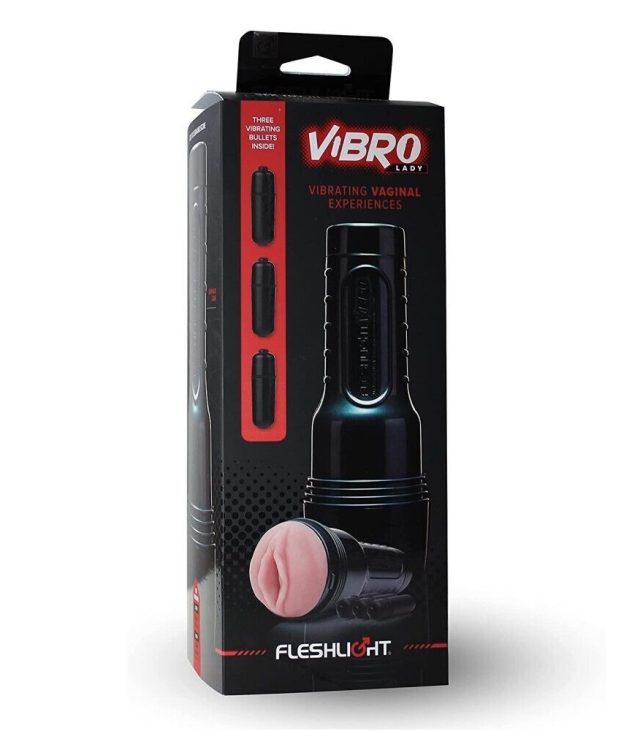 Fleshlight Vibro Pink Lady Touch Masturbator - Image 4
