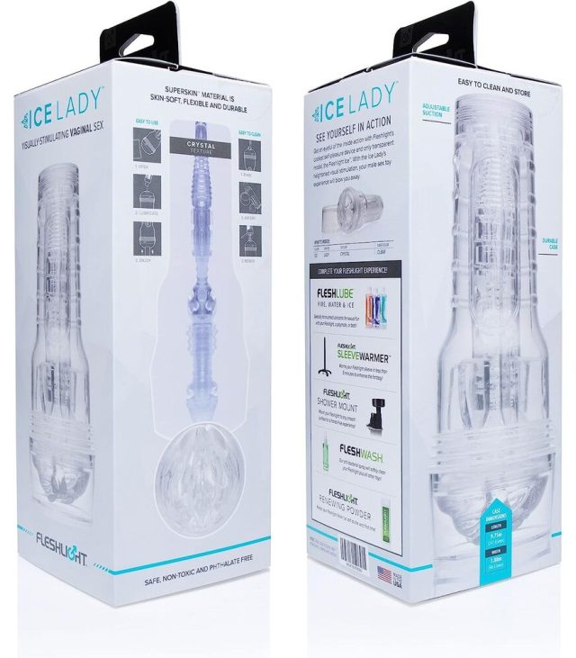 Fleshlight Ice Lady Crystal Masturbator - Image 4