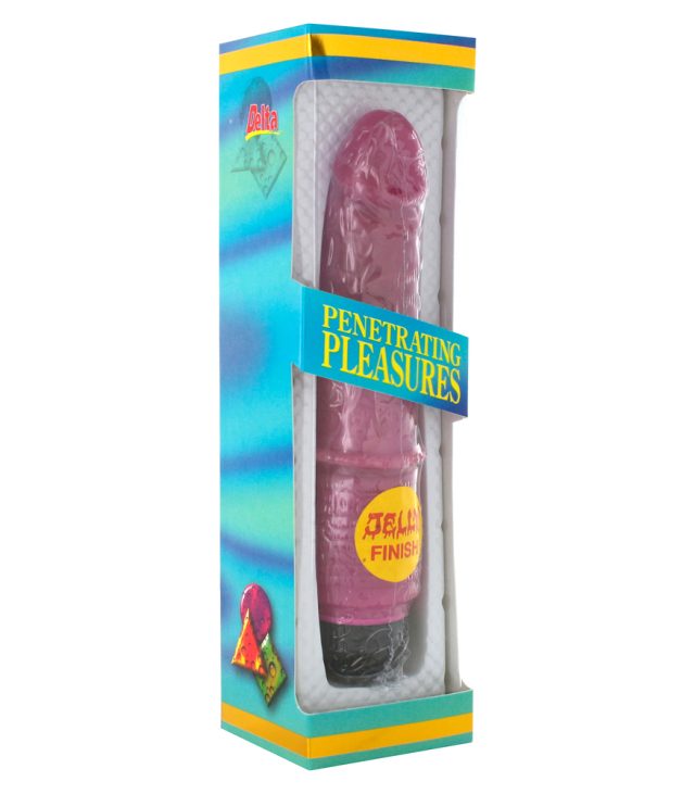 Jelly Vibrator Purple - Image 2