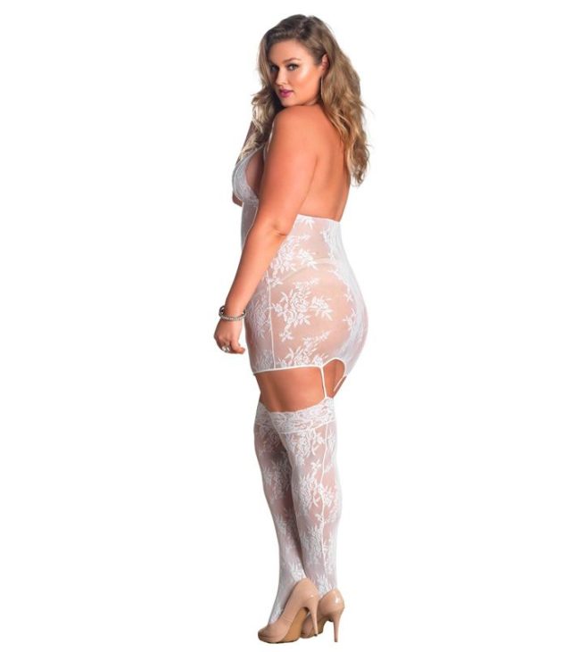 Leg Avenue Strappy Suspender Dress UK 14 to 18 - Image 2