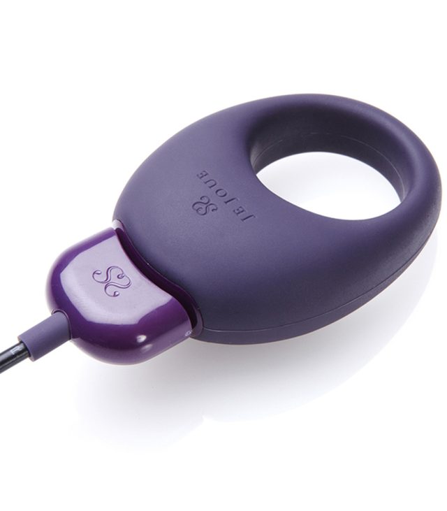 Je Joue Mio Rechargeable Cock Ring Purple - Image 4