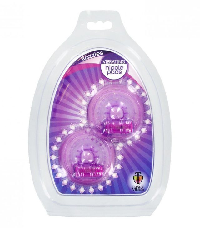 XR Razzles Vibrating Nipple Pads - Image 3