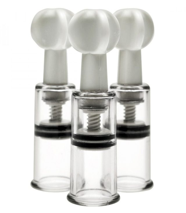 Size Matters Max Twist Clit and Nipple Triple Sucker Set