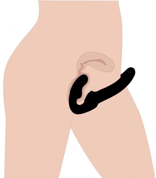 XR Revolver Strapless Strap On G Spot Dildo - Image 3