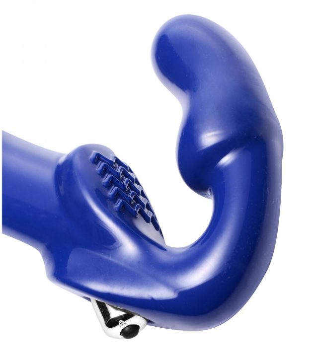 XR Revolver II Vibrating Strapless Strap On Dildo - Image 2