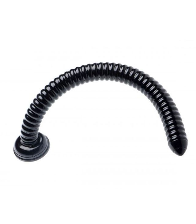 XR Hosed 19 Inch Ribbed Anal Snake Dildo - Image 3