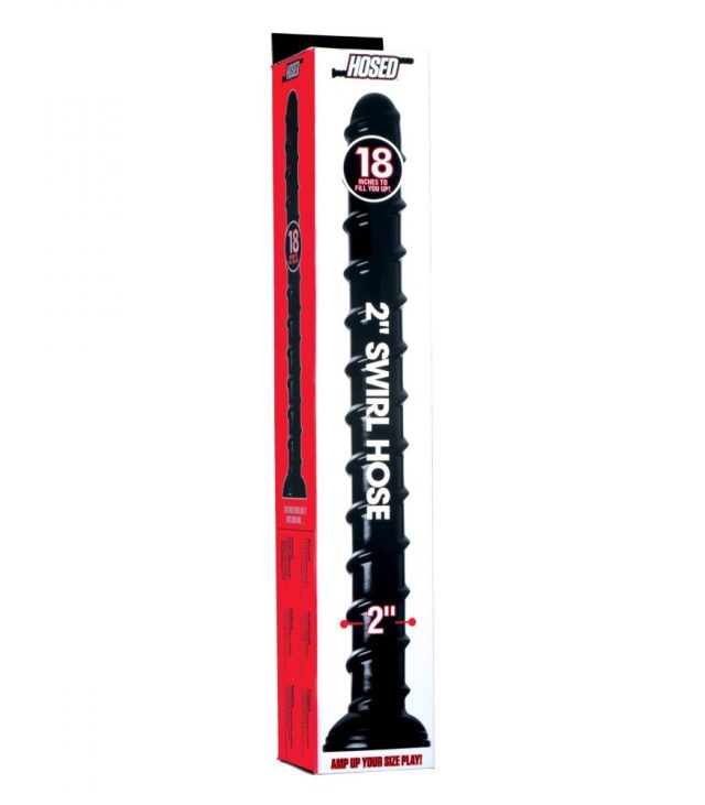 XR Hosed 18 Inch Swirl Thick Anal Snake Dildo - Image 4