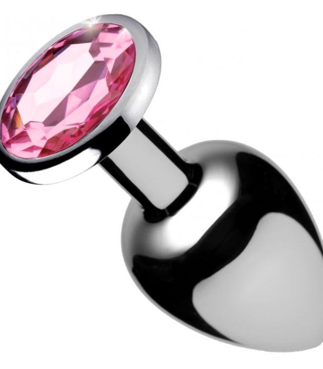 XR Booty Sparks Pink Gem Medium Anal Plug