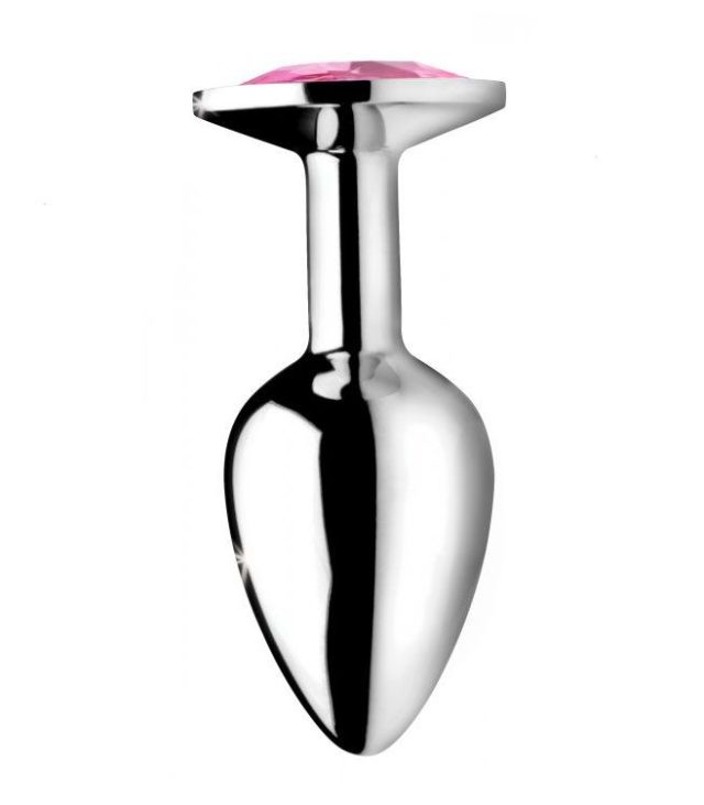 XR Booty Sparks Pink Gem Medium Anal Plug - Image 2