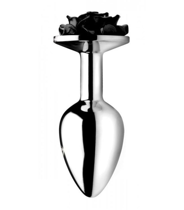 XR Booty Sparks Black Rose Anal Plug Large - Image 2