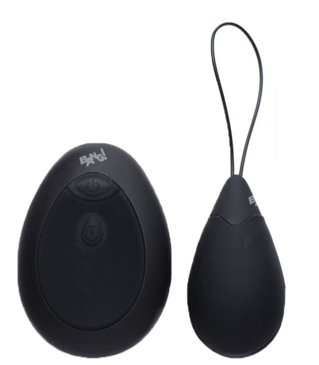 XR 10X Silicone Vibrating Egg Black