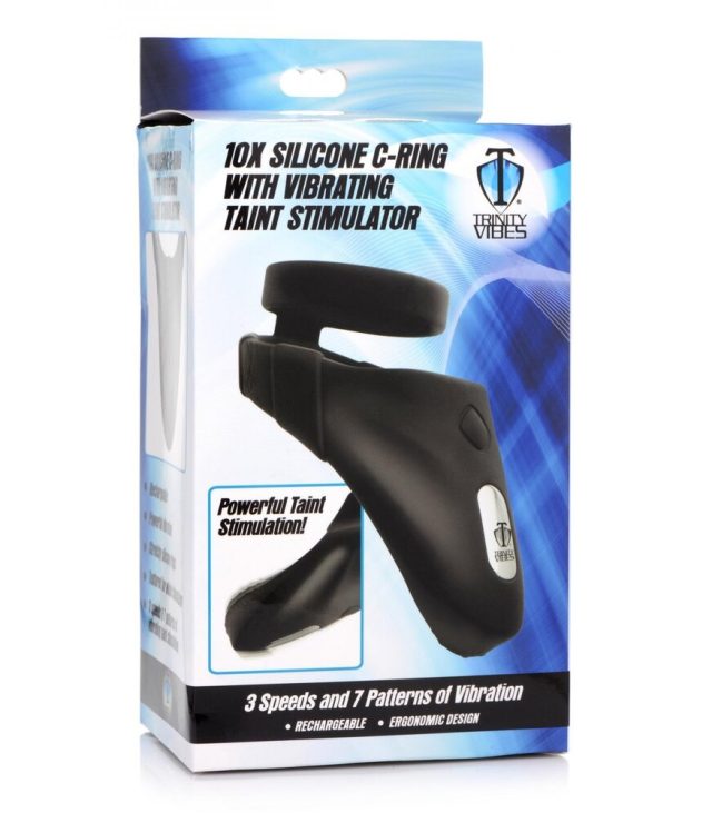 XR Trinty 10x Rechargeable Silicone Cock Ring - Image 4