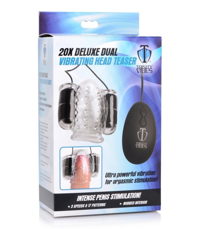 XR Trinity Vibes 20X Deluxe Dual Vibrating head Teaser - Image 4