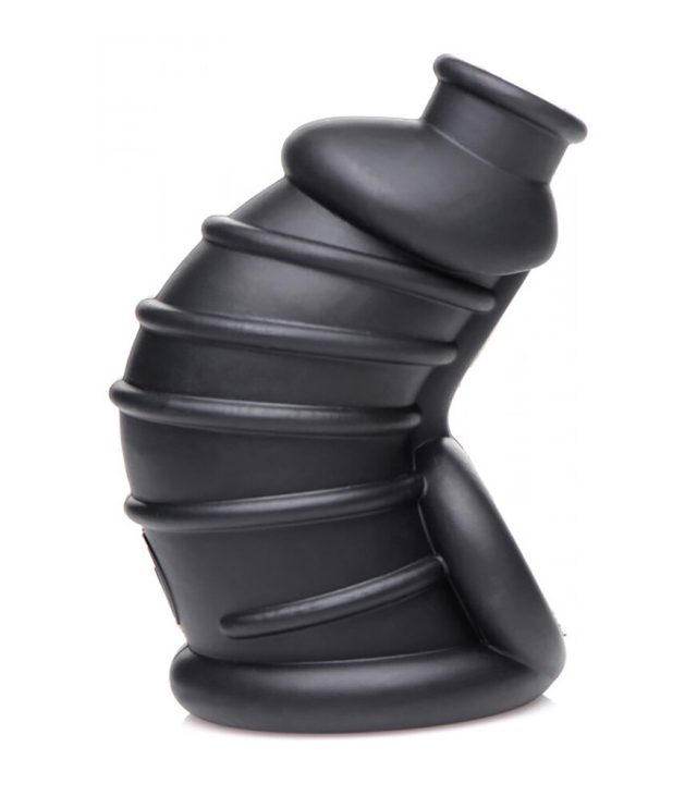 Master Series Dark Chamber Silicone Chastitys Cage
