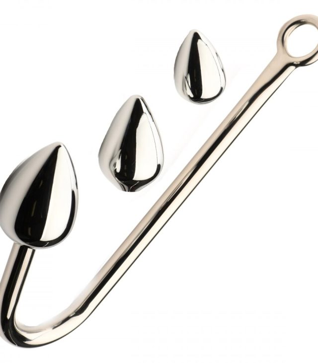 Anal Hook Trainer with 3 Plugs
