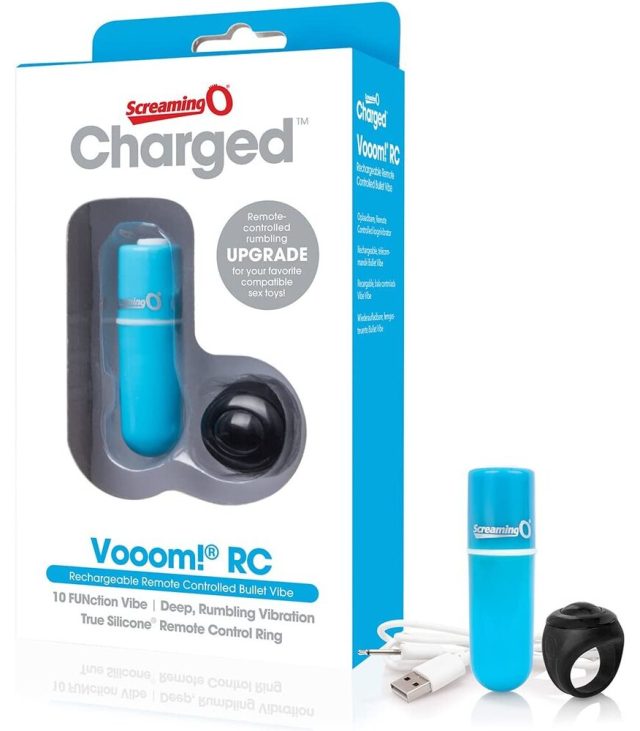 Screaming O Charged Vooom Remote Control Bullet Blue - Image 4