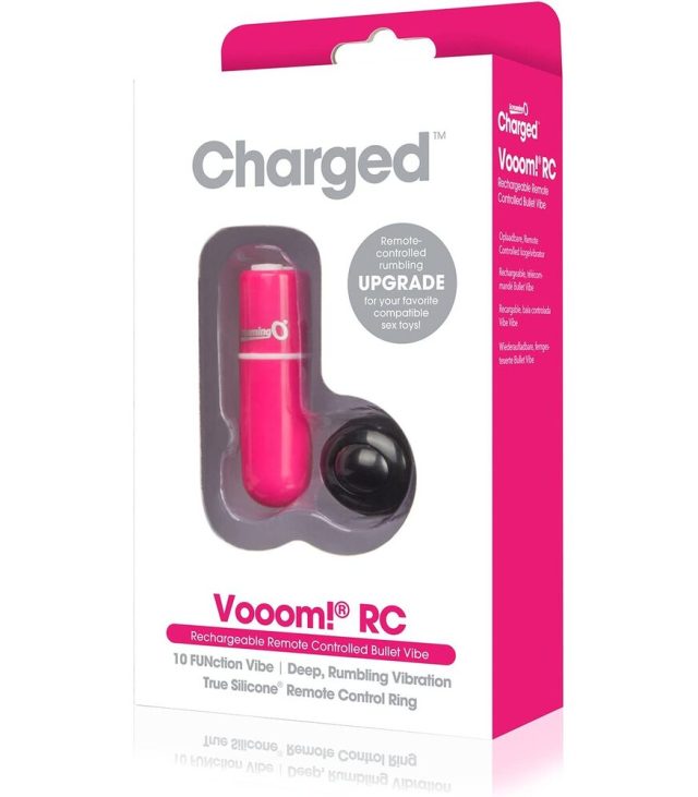 Screaming O Charged Vooom Pink Remote Control Bullet Vibe - Image 4