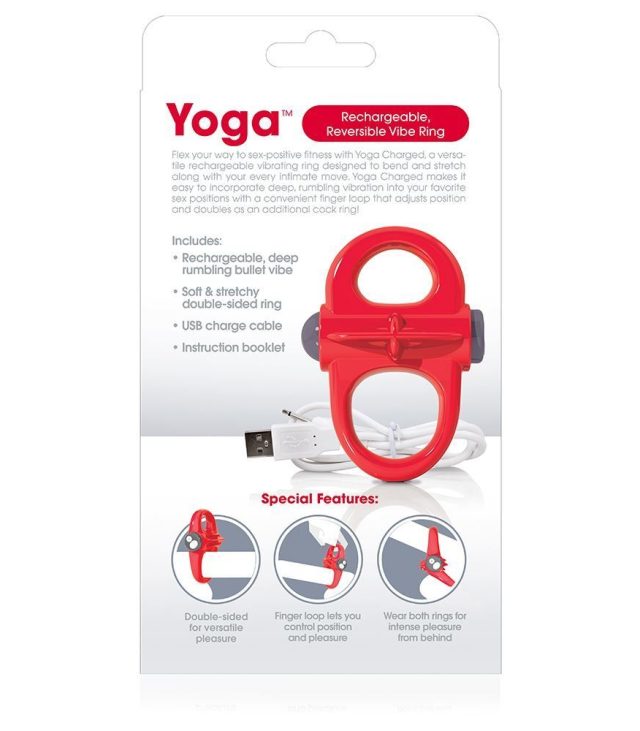 Screaming O Yoga Rechargeable Reversible Cock Ring - Image 3