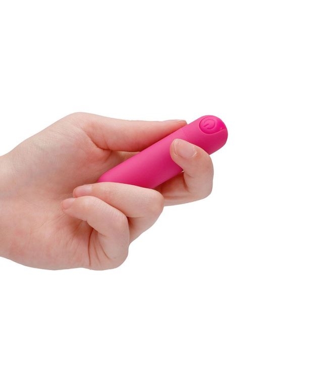 10 speed Rechargeable Bullet Pink - Image 3