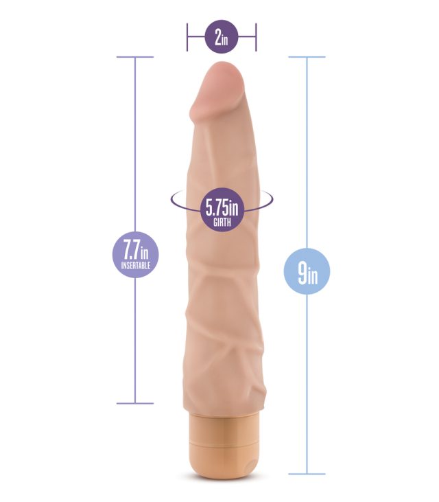 Dr Skin 9 Inch Cock Vibe Number 1 - Image 3