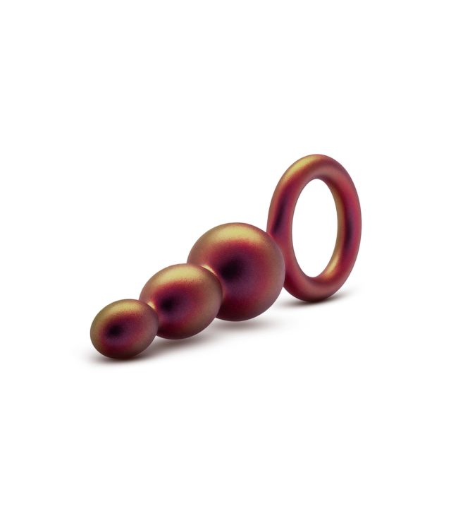 Anal Adventures Matrix Beaded Loop Butt Plug - Image 2