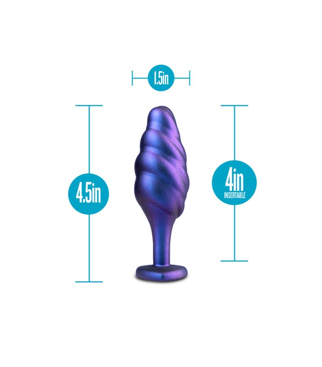 Anal Adventures Matrix Bumped Bling Butt Plug - Image 2