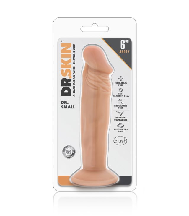 Dr Skin Dr Small  6 Inch Flesh Dildo - Image 4