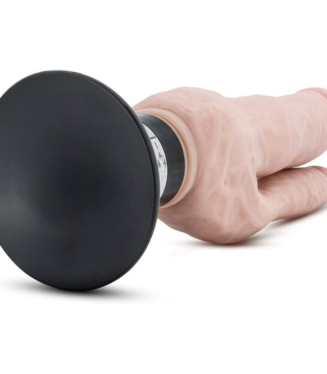 Dr. Skin 7 Inch Dual Penetrating Vibrating Dildo - Image 2