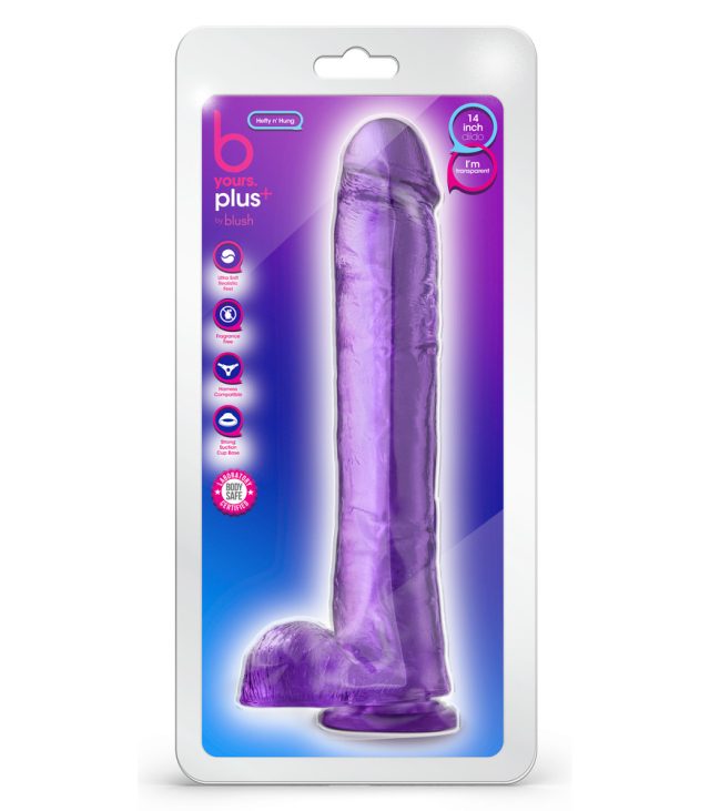 B Yours Plus Hefty N Hung 14 Inch Dildo - Image 4