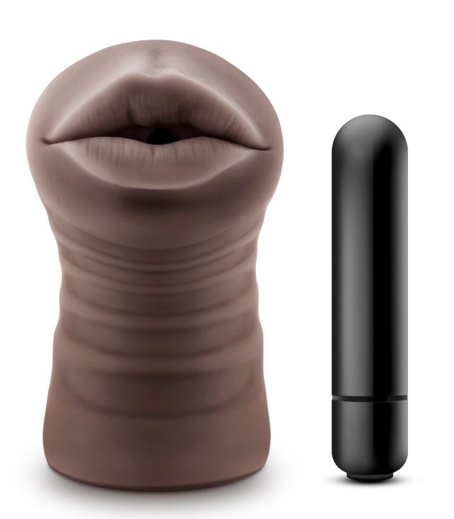 Hot Chocolate Heather Mouth Vibrating Masturbator