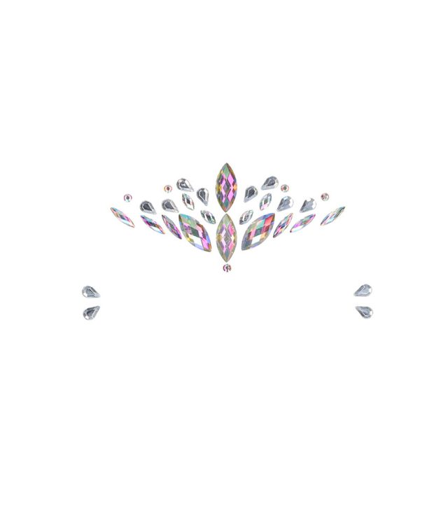 Le Desir Dazzling Crowned Face Bling Sticker - Image 2
