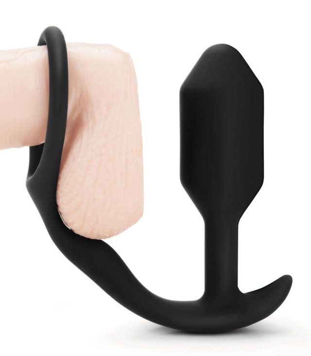 bVibe Snug And Tug Anal Plug And Cock Ring - Image 2