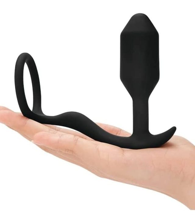 bVibe Snug And Tug Anal Plug And Cock Ring - Image 3