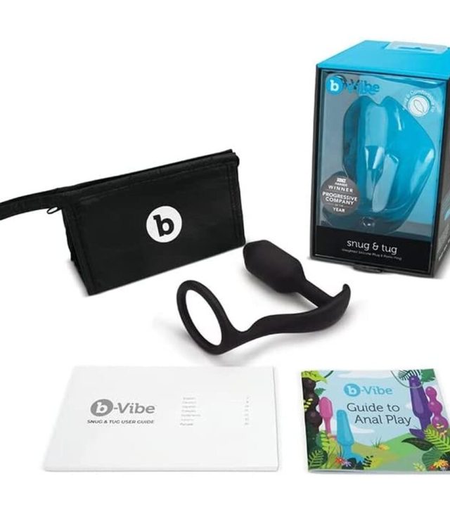 bVibe Snug And Tug Anal Plug And Cock Ring - Image 4