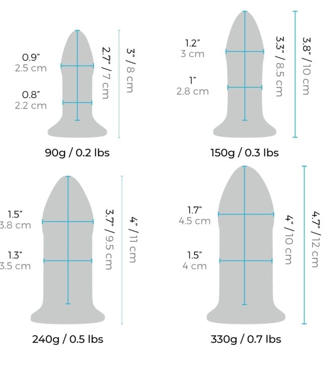 bVibe Anal Dilators Set - Image 3