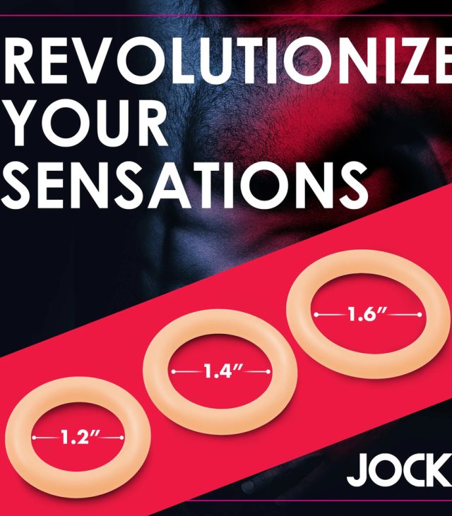 Jock Discreet Silicone Cock Ring Set - Image 4