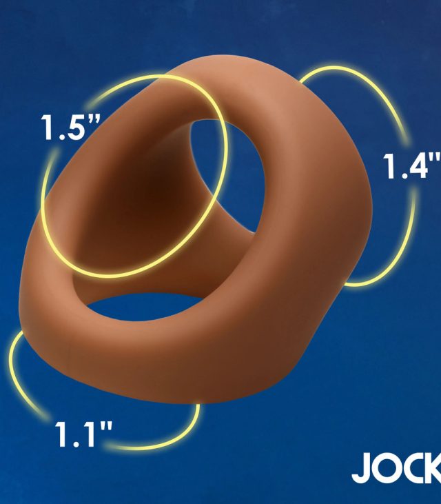 JOCK Silicone Cock and Ball Ring Medium - Image 2