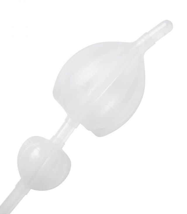 Clean Stream Silicone Inflatable Double Bulb Enema System - Image 3