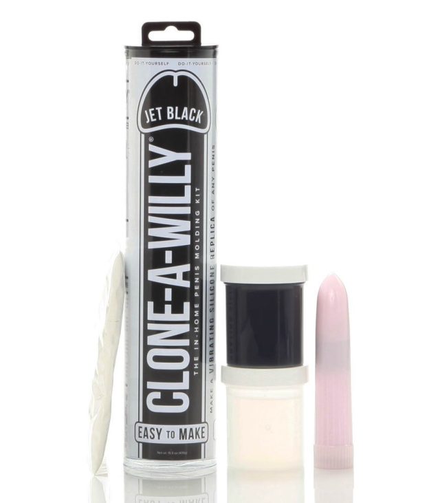 Clone A Willy Jet Black Vibrator - Image 3