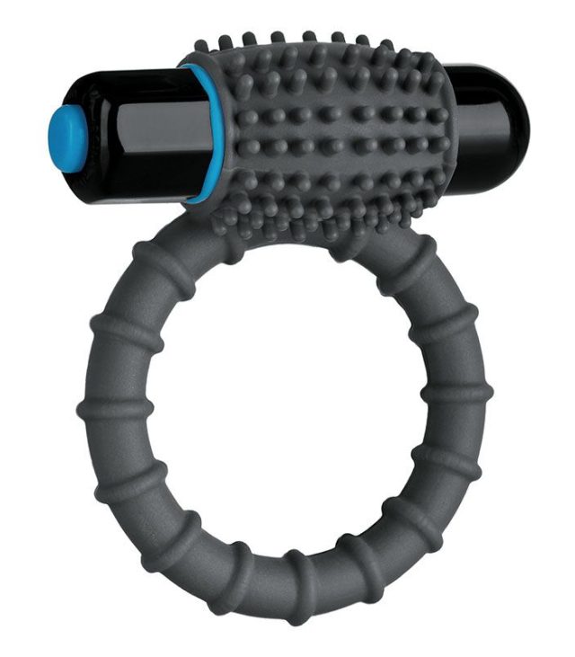 OptiMale Silicone Vibrating CRing Waterproof Cocking