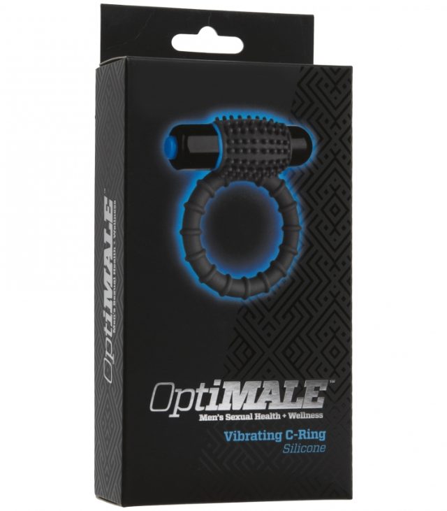 OptiMale Silicone Vibrating CRing Waterproof Cocking - Image 2