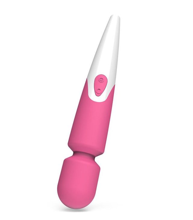 iWand 10 Speed Waterproof Rechargeable Wand Pink - Image 4